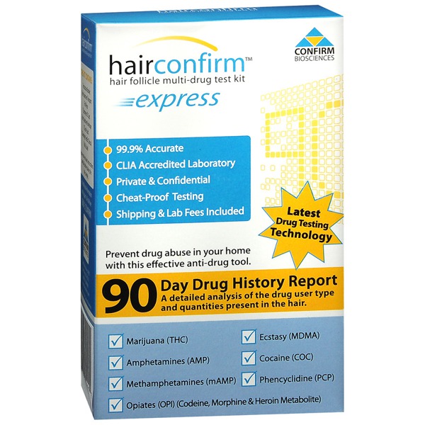 HairConfirm Express Drug Test kit